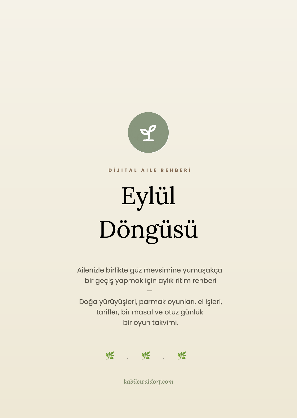 Dijital Aile Rehberi - Eylül Döngüsü